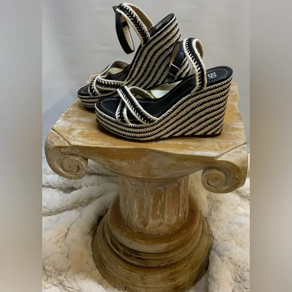 BP Gabbi-Fab Braided Wedge Sandal Size 7.5 - Picture 9 of 9